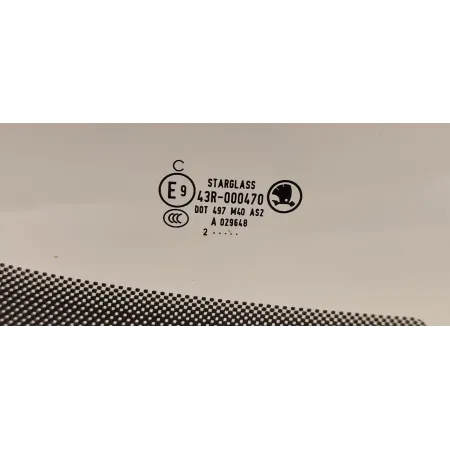 SKODA YETI SZYBA DRZWI PRAWY PRZÓD 2012 5L0845022D