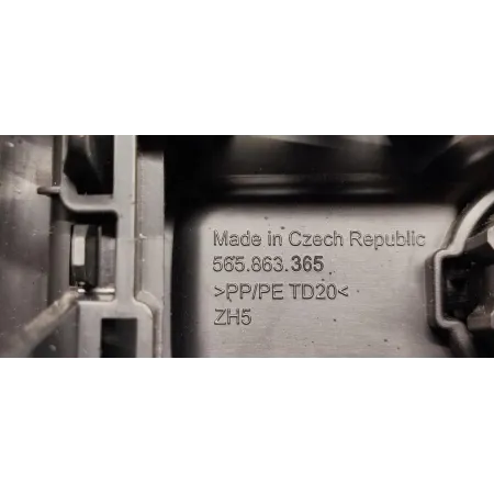 SKODA KODIAQ KRATKA NAWIEWU TUNELU 565857289C