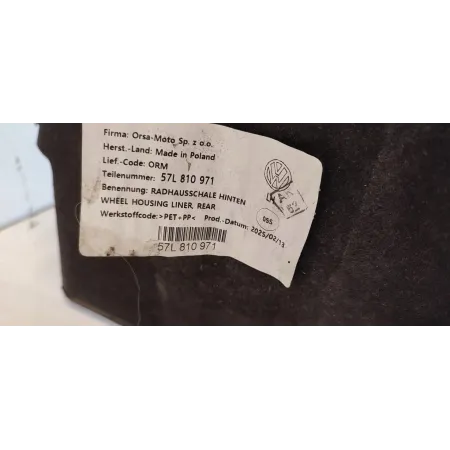 VW TAYRON NADKOLE LEWY TYŁ 57L810971