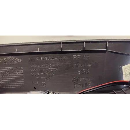 VW TAYRON OSŁONA SŁUPKA PRAWY PRZÓD R-LINE 571867234