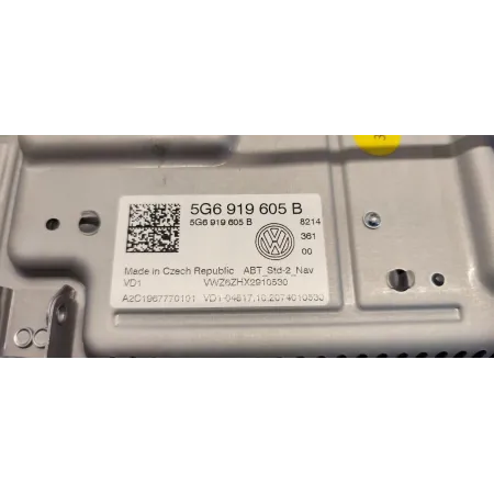 VW TIGUAN II EKRAN WYŚWIETLACZ NAWIGACJI 5G6919605B