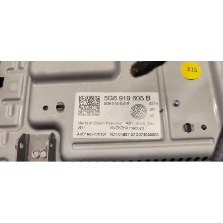 VW TIGUAN II EKRAN WYŚWIETLACZ NAWIGACJI 5G6919605B