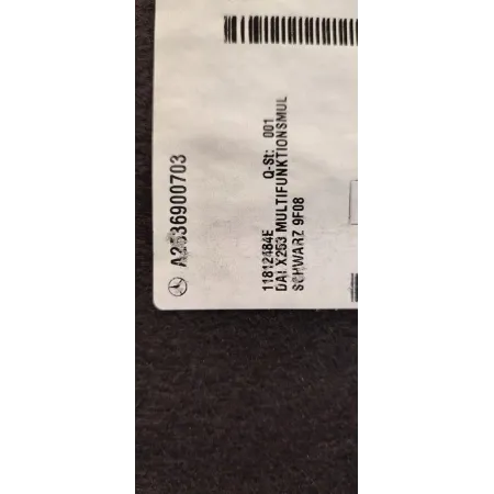 MERCEDES GLC W253 SUV PODŁOGA WYKŁADZINA BAGAŻNIKA A2536900703