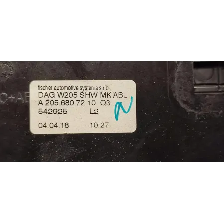 MERCEDES GLC W253 SUV DEKOR SCHOWEK TYNELU ŚRODKOWEGO A2536806802