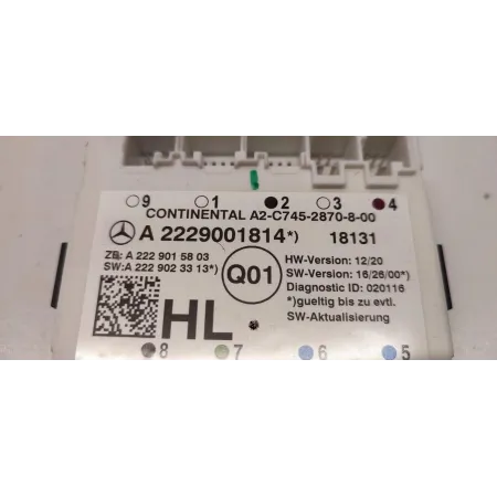 MERCEDES GLC W253 X253 MODUŁ DRZWI A2229001814