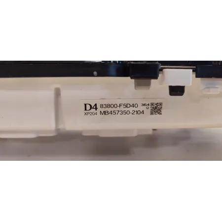 MAZDA 2 TOYOTA YARIS IV LICZNIK ZEGARY 83800-F5D40