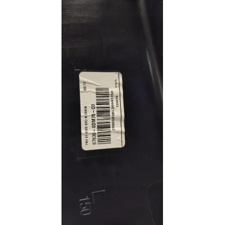 MAZDA 2 TOYOTA YARIS IV BOCZEK DRZWI PRAWY TYŁ 67630-K0120