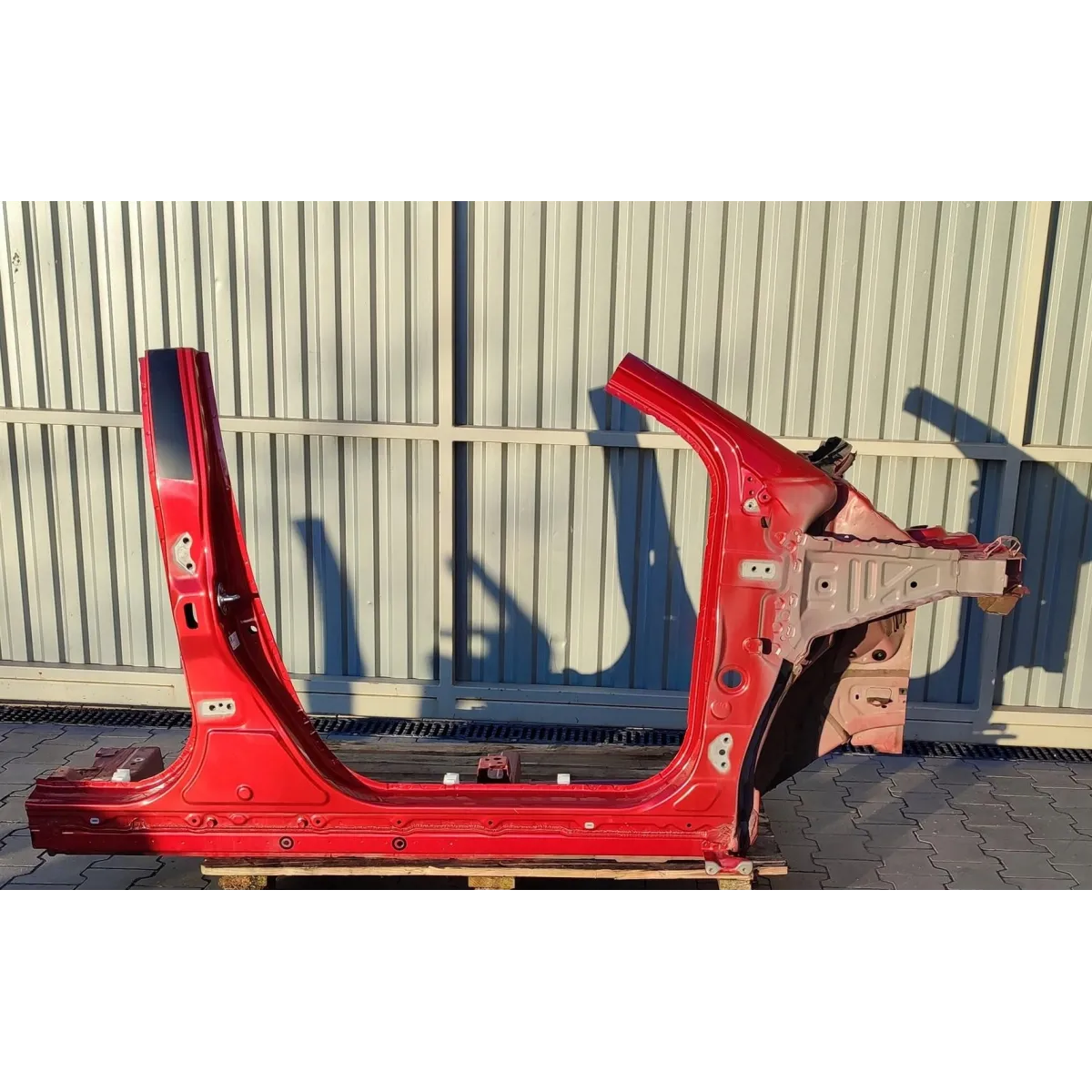 MAZDA 2 TOYOTA YARIS IV ĆWIARTKA PRAWY PRZÓD SŁUPEK PRÓG 3U5