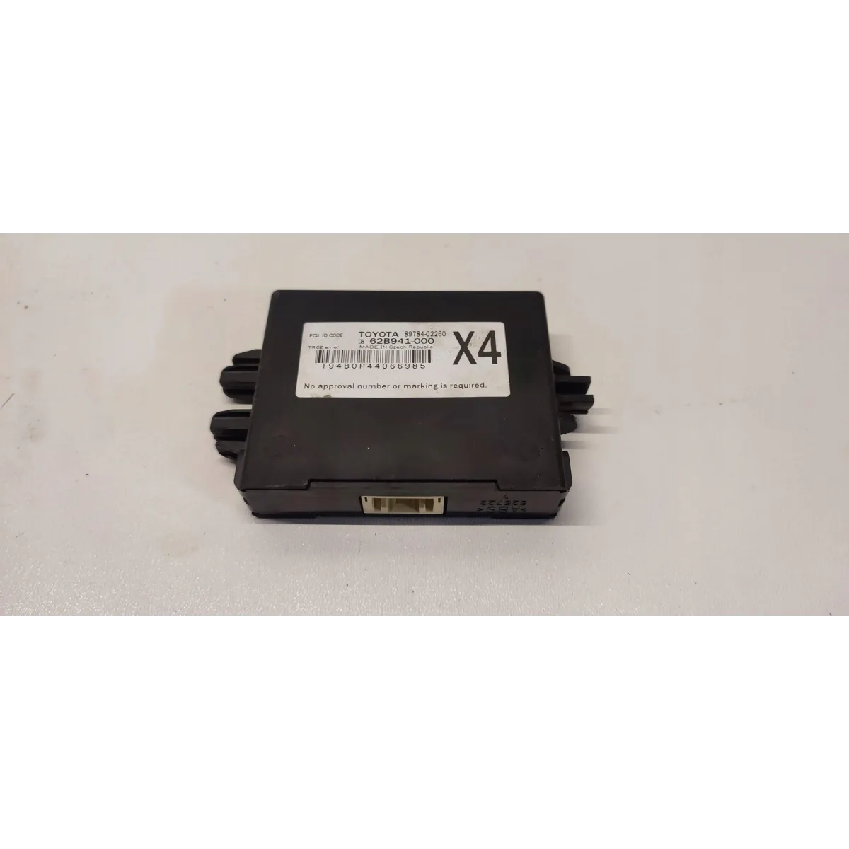MAZDA 2 TOYOTA YARIS IV MODUŁ IMMOBILIZERA 89784-02260