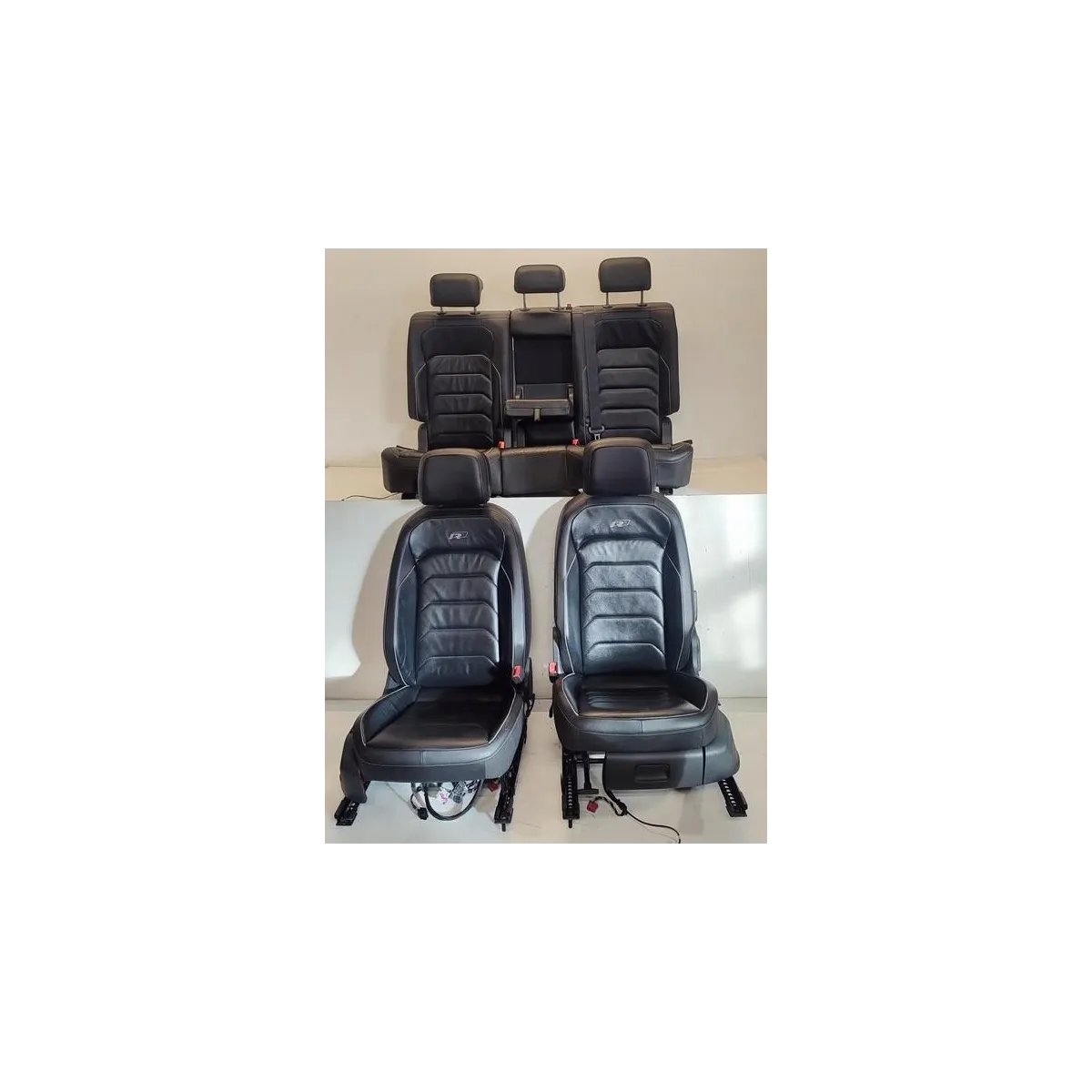 VW TIGUAN II FOTELE KANAPA SKÓRA R-LINE