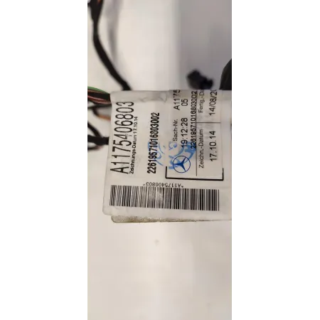 MERCEDES X117 CLA WIĄZKA DRZWI PRZÓD A1175406803