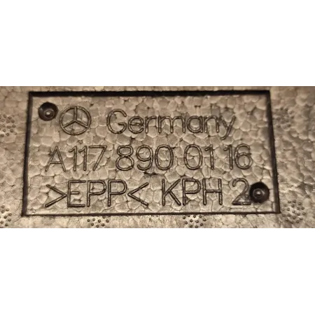 MERCEDES X117 CLA STYROPIAN WKŁAD BAGAŻIKA A1178900116
