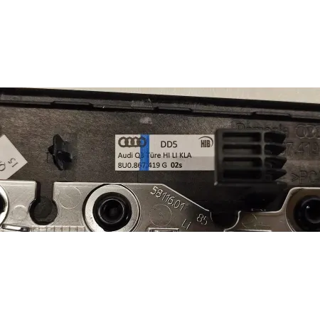 AUDI Q3 8U DEKOR LISTWA DRZWI LEWY TYŁ PIANO 8U0867419G