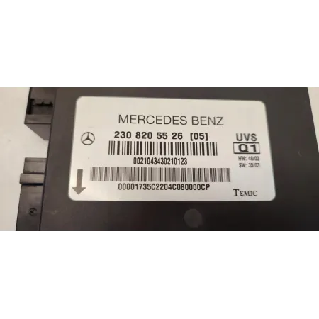 MERCEDES SL R230 MODUŁ STEROWNIK DACHU A2308205526
