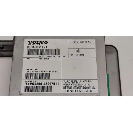 VOLVO V70 WZMACNIACZ RADIA 31409614