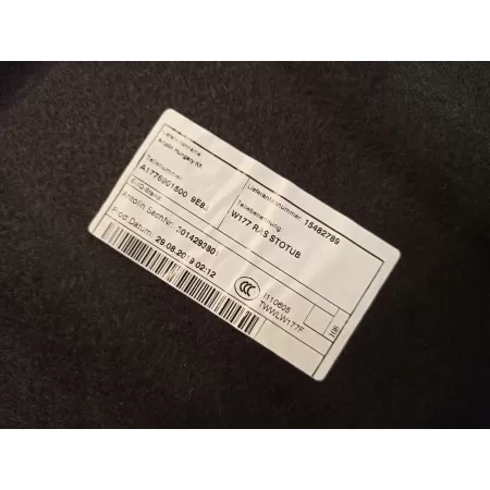 WYKŁADZINA BAGAŻNIKA MERCEDES W247 A1776901500