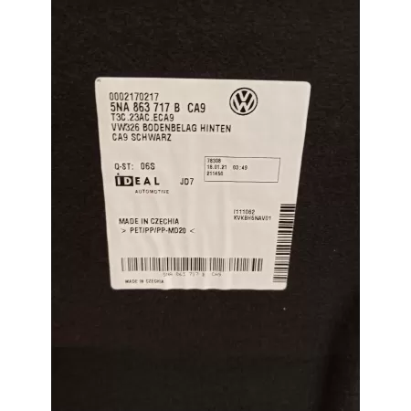 VW TIGUAN II WYKŁADZINA TAPICERKA BAGAŻNIKA
