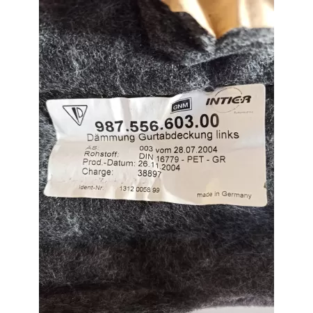 OSŁONA BOCZNA FOTELA LEWY TYŁ BOXSTER 98755660300