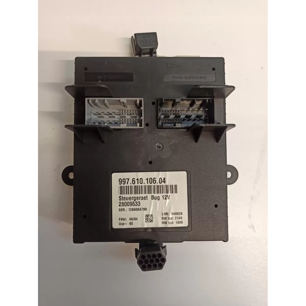 PORSCHE MODUŁ ŚWIATEŁ 99761010604 BOXSTER 987 PORSCHE MODUŁ ŚWIATEŁ 99761010604 BOXSTER 987