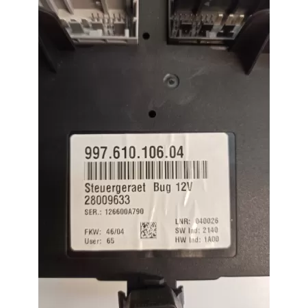 PORSCHE MODUŁ ŚWIATEŁ 99761010604 BOXSTER 987 PORSCHE MODUŁ ŚWIATEŁ 99761010604 BOXSTER 987