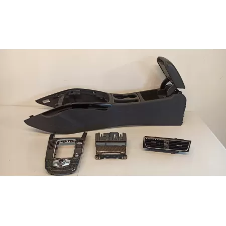 ZESTAW CARBON AUDI A5 8T PANEL PODŁOKIETNIK SCHOWE
