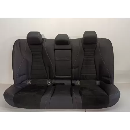 KANAPA CZARNA SKÓRA MERCEDES W213