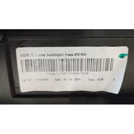 VOLVO V60 RAMKA TUNEL ŚRODKOWY WERSJA UK 31469679