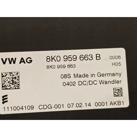 AUDI A4 B8 STABILIZATOR NAPIECIA 8K0959663B