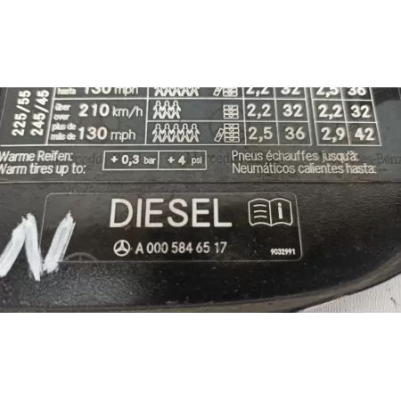 KLAPKA WLEWU PALIWA MERCEDES W211 A0005846517