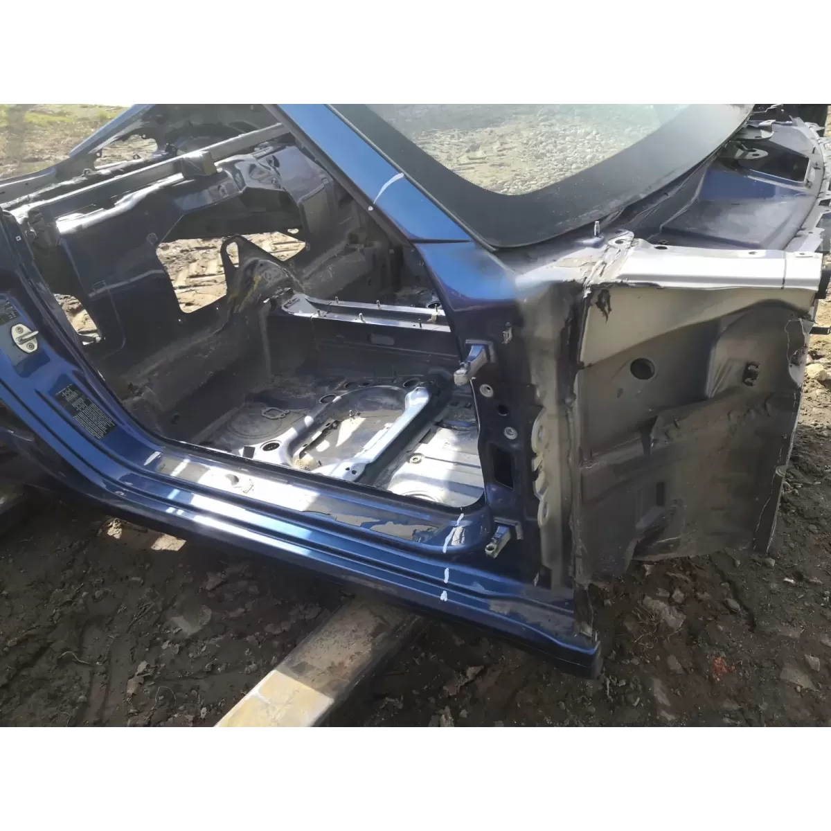 Porsche Cayman S 987 ćwiartka slupek prog