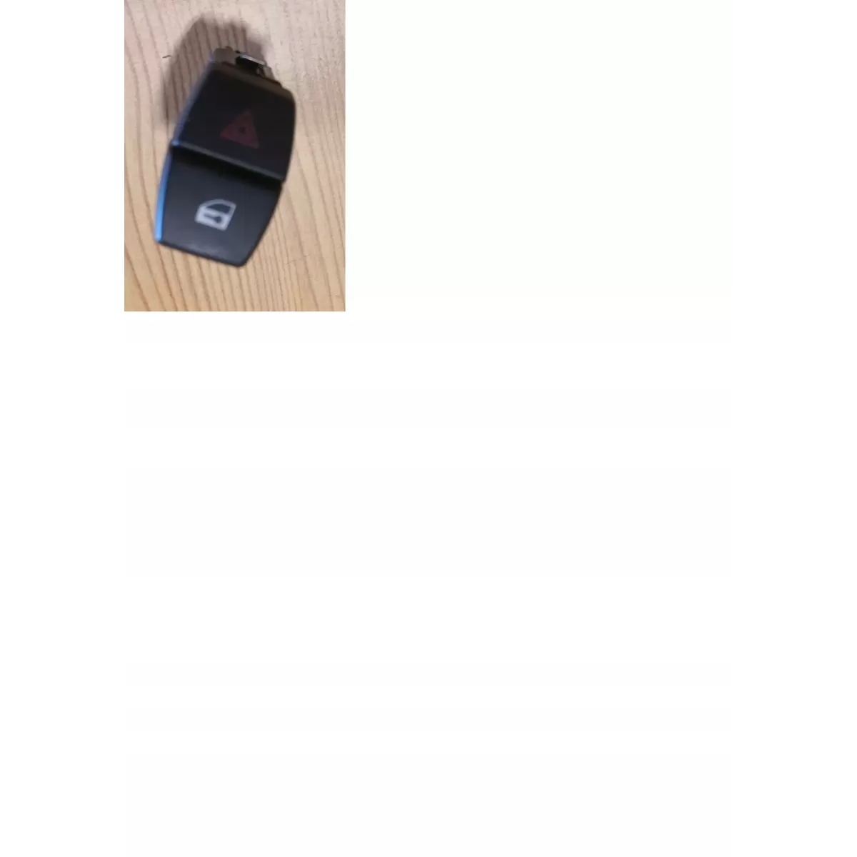 BMW F07 PRZYCISK ŚWIATEŁ AWARYJNYCH 9161896