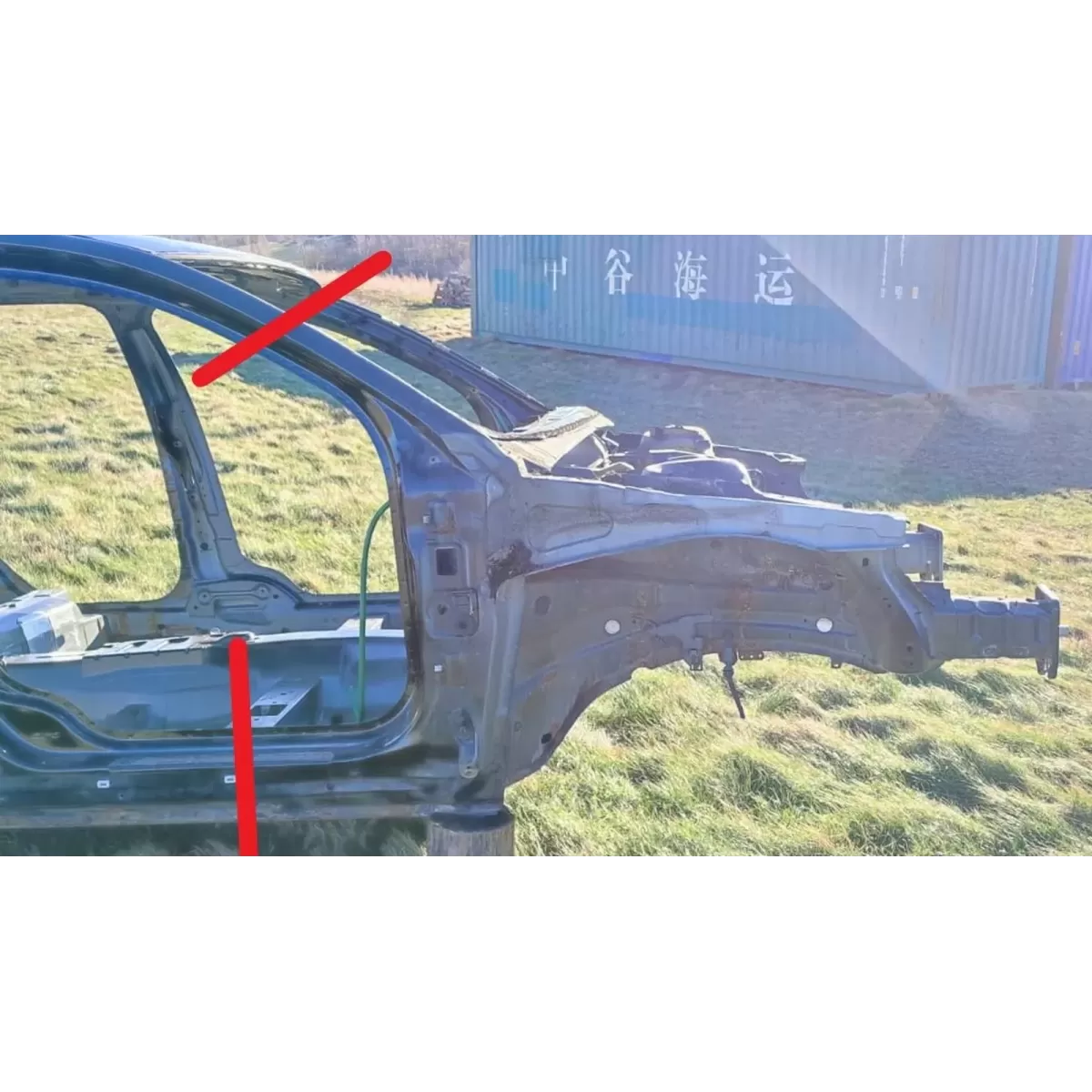 VOLVO XC70 ĆWIARTKA PODŁUŻNICA LEWY PRZÓD