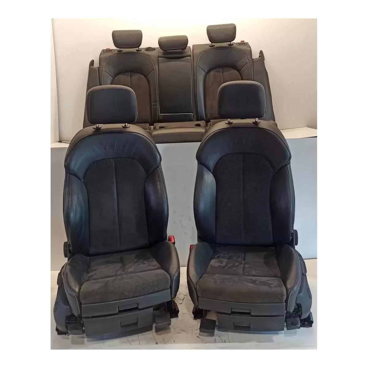 AUDI A6 C7 FOTELE KANAPA SKÓRA ALCANTARA
