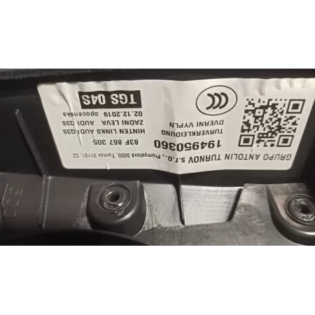 AUDI Q3 83A 83F BOCZEK DRZWI LEWY TYŁ 83A971693C