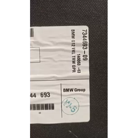 BMW 7 G11 WYKŁADZINA PODŁOGA BAGAŻNIKA 7344693