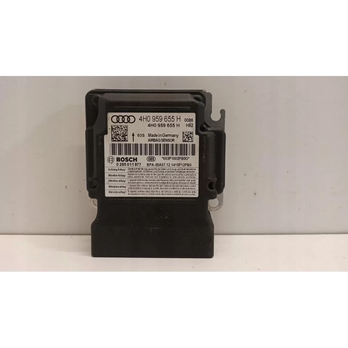 AUDI A6 C7 MODUŁ SENSOR AIRBAG 4H0959655H