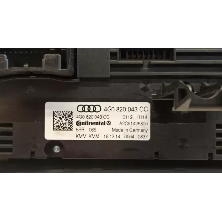AUDI A6 C7 PANEL KLIMATYZACJI 4G0820043CC
