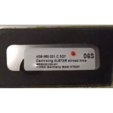 AUDI A6 C7 RELINGI DACHOWE KOMPLET 4G9860022C 4G9860021C
