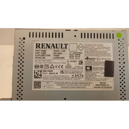 DACIA SANDERO STEPWAY III RADIO NAWIGACJA 280214563R