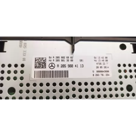 MERCEDES W205 EKRAN WYŚWIETLACZ A2059004113