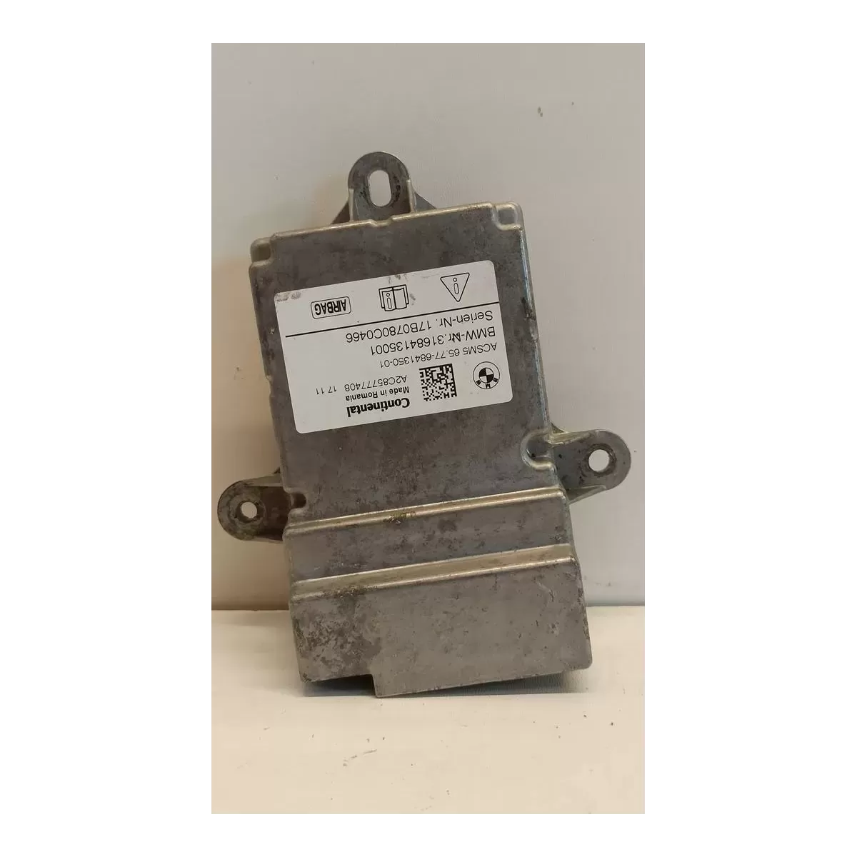 BMW 7 G11 MODUŁ SENSOR AIRBAG 6841350