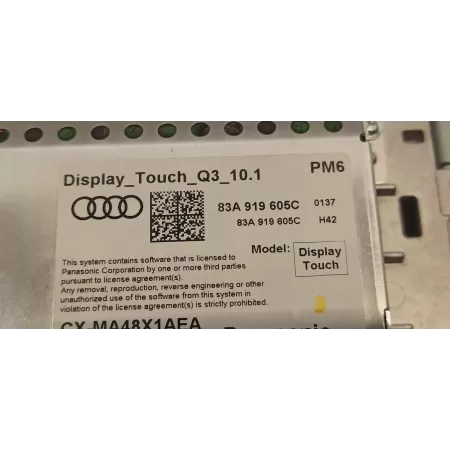 AUDI Q3 WYŚWIETLACZ EKRAN 83A919605C