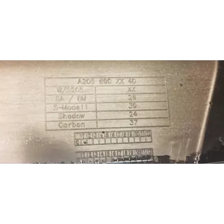 MERCEDES W205 PRÓG LISTWA PROGOWA PRAWA 197 A2056902640