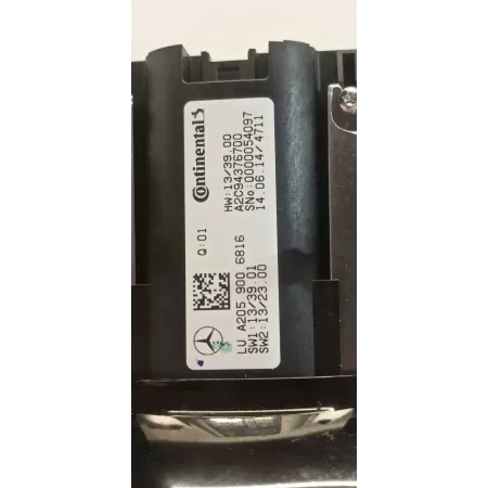 MERCEDES W205 PANEL KONTROLER IDRIVE A2059006816 A2059009014