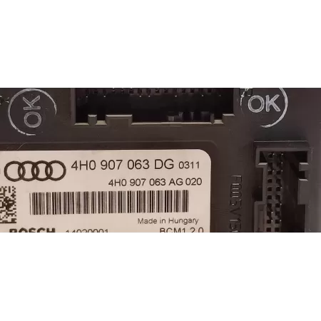 AUDI A7 4G MODUŁ BCM KOMFOTRU 4H0907063DG