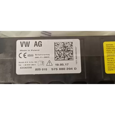 SEAT ATECA PODUSZKA AIRBAG PASAŻERA 575880204D