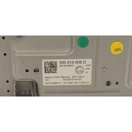 SKODA KODIAQ EKRAN WYŚWIETLACZ 565919606D