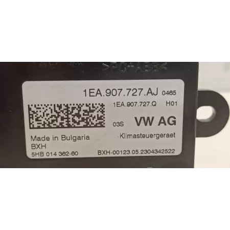 SKODA ENYAQ MODUŁ STEROWNIK KLIMATYZACJI 1EA907727AJ