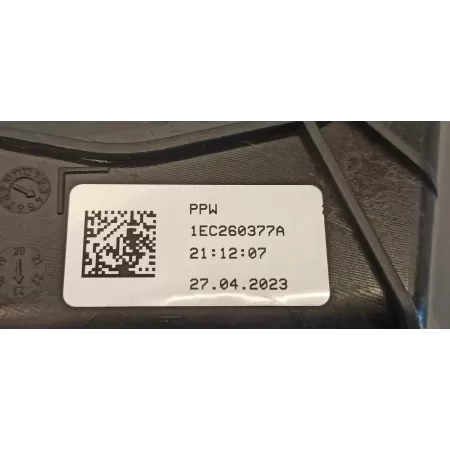 SKODA ENYAQ KIEROWNICA POWIETRZA 1EC260377A
