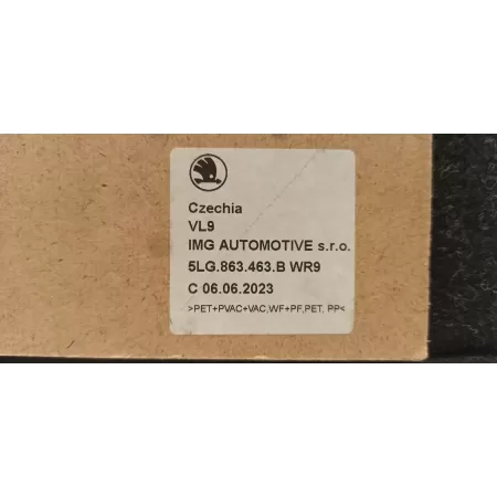 SKODA ENYAQ WYKŁADZINA PODŁOGA BAGAŻNIKA 5LG863463